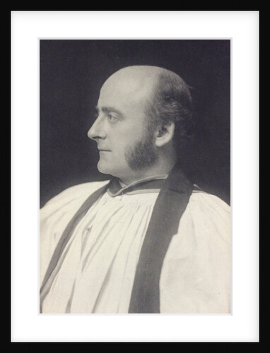 Very Reverend N. Linden Parkyn, Dean of Ballarat by Frederick Hollyer