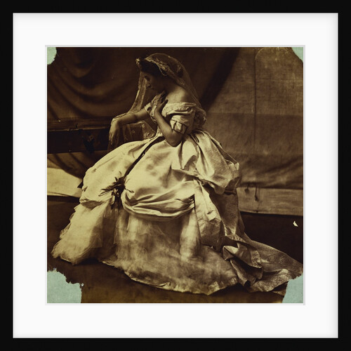 Clementina as an 18th century fancy-dress shepherdess by Lady Clementina Hawarden