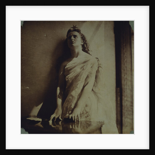 Clementina in Classical robe like dress by Lady Clementina Hawarden