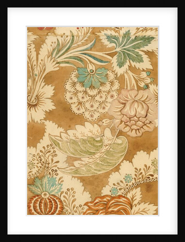 Design for woven silk by Anna Maria Garthwaite