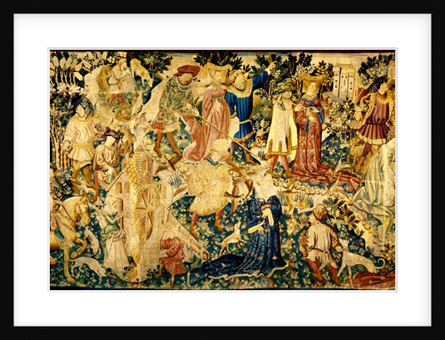 Devonshire Hunting Tapestry, Falconry by Unknown