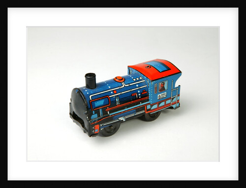 Clockwork toy train by Unknown