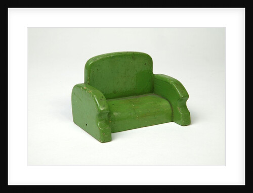 Doll's house settee by Unknown