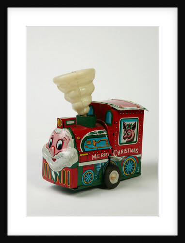 Clockwork toy train by Unknown