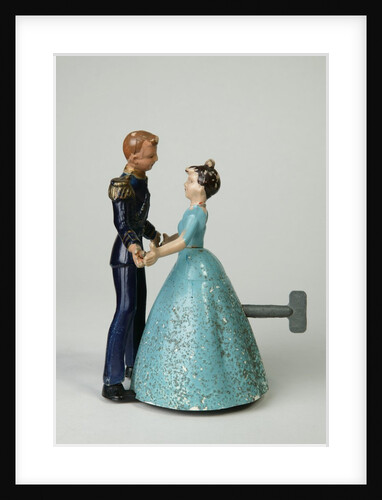 Cinderella and Prince Charming clockwork dolls by Wells Brimtoy