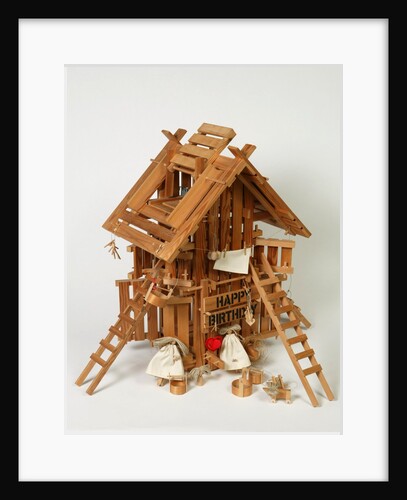 Toy hut by Unknown