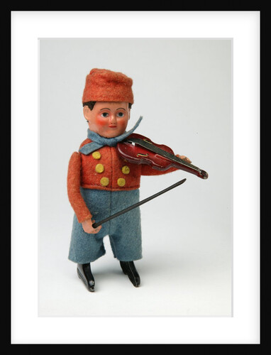 Clockwork toy violinist by Schuco