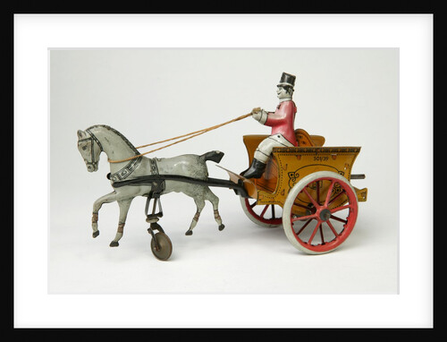 Clockwork horse and cart by Unknown