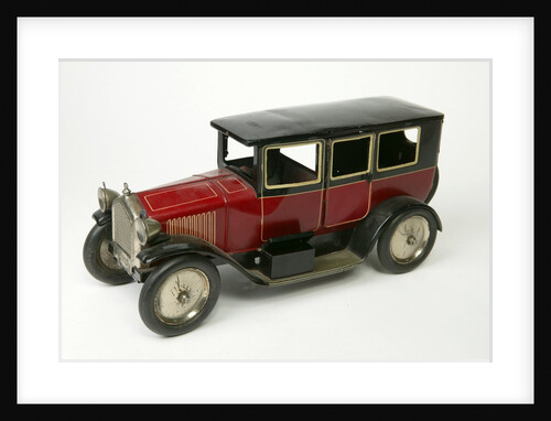 Clockwork toy Vintage car by Gebruder Bing