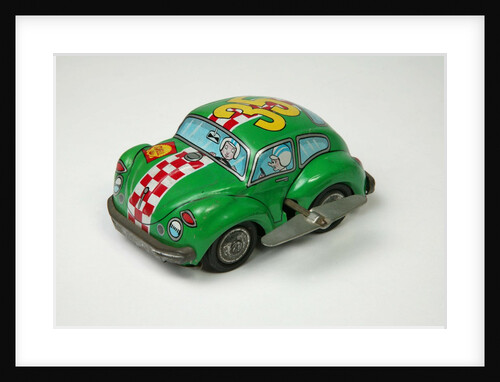 Clockwork toy VW Beetle by Unknown