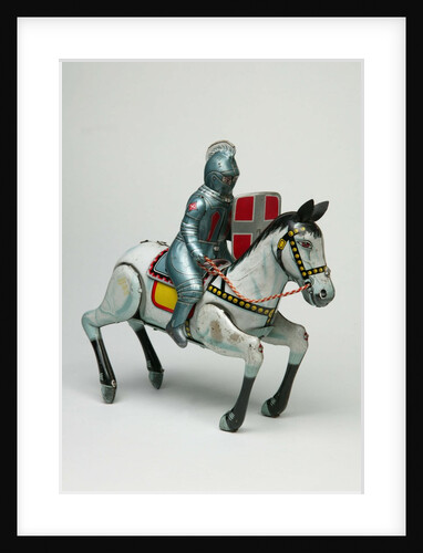 Clockwork toy knight and horse by Yoneya Toys Co. Ltd