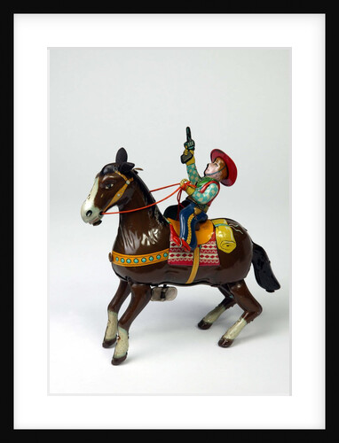 Clockwork horse and cowboy by Mansei Toys