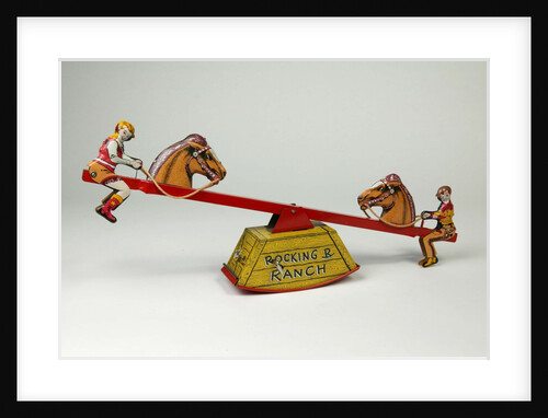 Clockwork toy see-saw by Walt Reach Toys