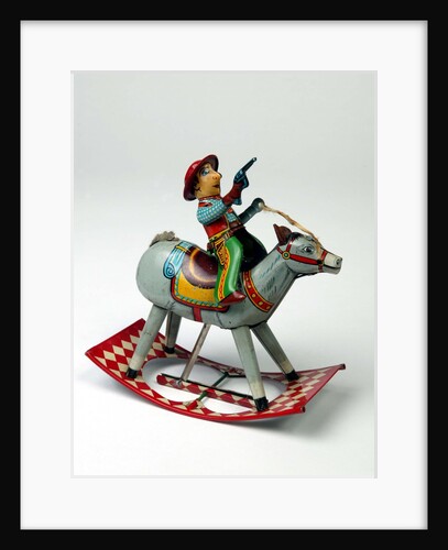 Clockwork rocking horse by Unknown