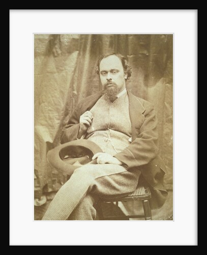 Dante Gabriel Rossetti by Charles Lutwidge Dodgson