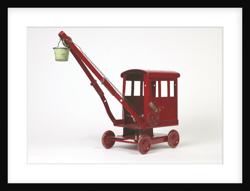 Model crane by Lines Bros. Ltd