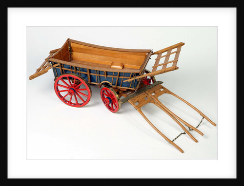 Model wagon by Bernard John Mills