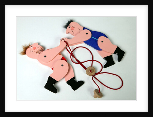 Pair of wrestlers by Jamieson and Gurr