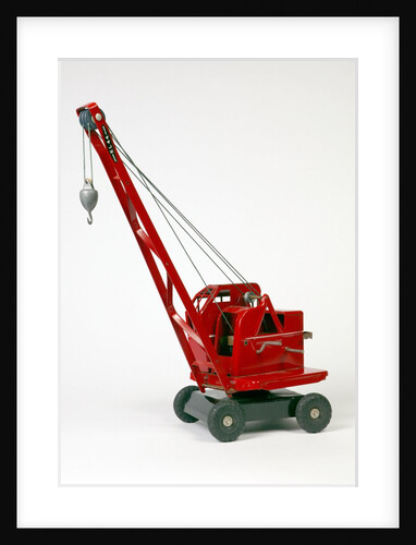 Model crane by Lines Bros. Ltd