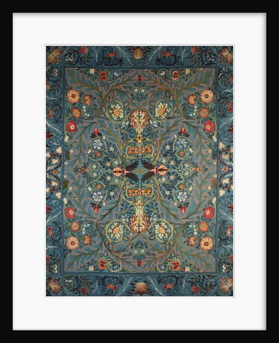 Acanthus bed cover by William Morris