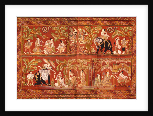 Kalaga hanging in two parts by Unknown