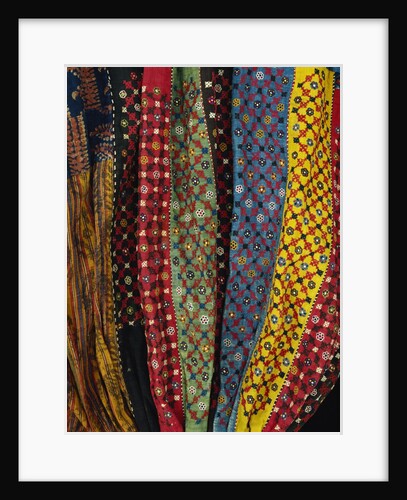 Colourful patchwork trousers of a Zoroastrian woman. Iran, late 19th century by Unknown