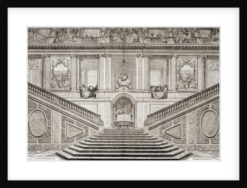 The Ambassador's Staircase by Jean Michel Chevotet