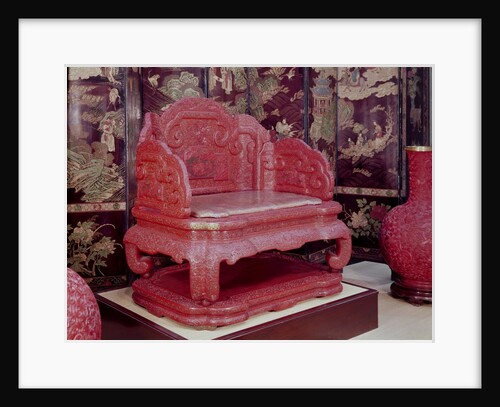 The Imperial Throne of Emperor Ch'ien Lung by Unknown