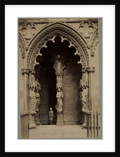 Lichfield Cathedral, the West Porch by Roger Fenton