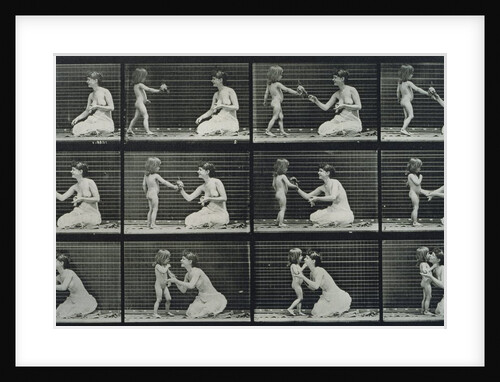 Child and Mother by Eadweard Muybridge