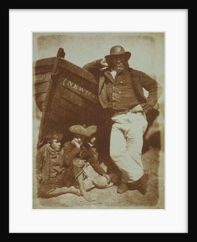 A Newhaven Fisherman and Boys by David Octavius Hill and Robert Adamson