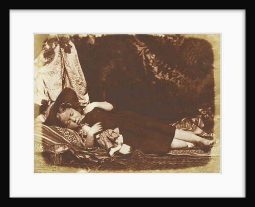 The Bedfellows by David Octavius Hill and Robert Adamson