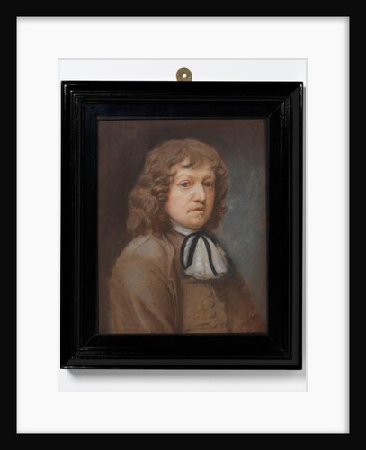 Miniature self-portrait by Unknown