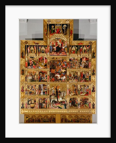 The St.George's altar piece by Master of the Centenar
