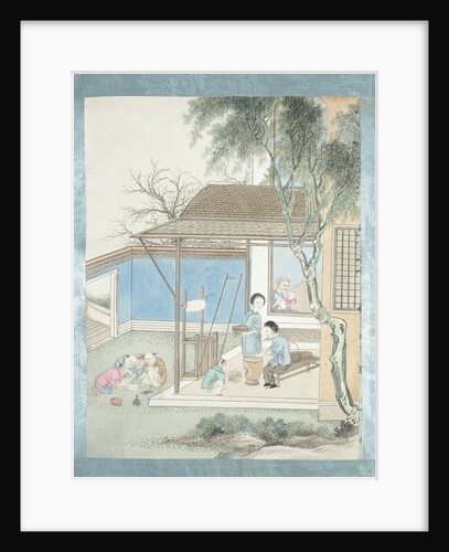 Drawing out silk thread by Jun Wu