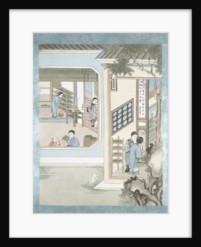 Keeping the silkworms by Jun Wu