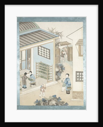 Feeding the silkworms warm by Jun Wu