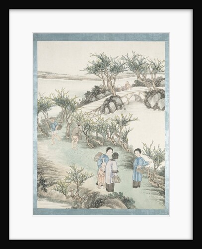 Womenfolk going to the fields by Jun Wu
