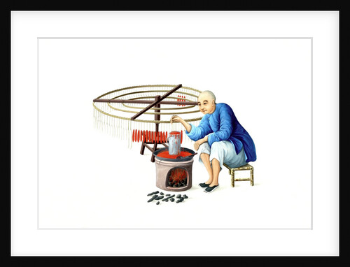 A candle maker by Unknown