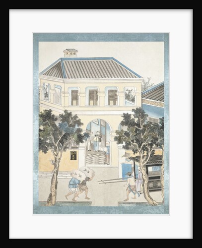 Silk Merchant Arriving at a Foreign Firm by Jun Wu