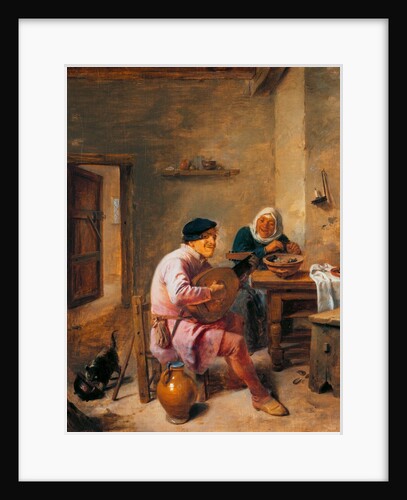 Interior of a Room with Figures by Adriaen Brouwer