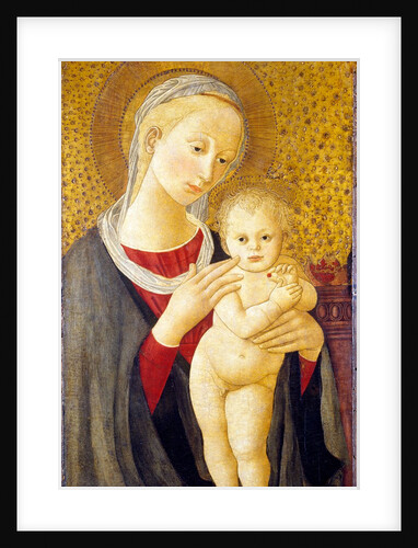 The Virgin and Child by Lippi and Pesellino Imitator