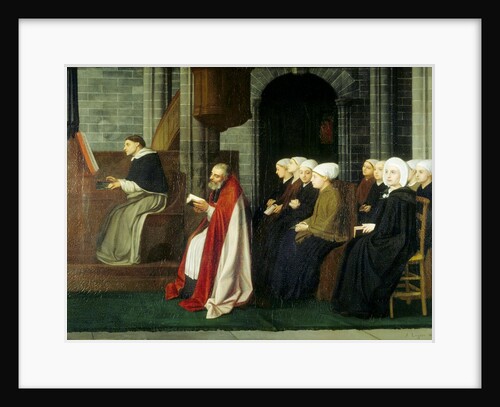 A May Service For Young Women by Alphonse Legros