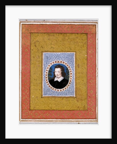 Portrait of an unknown man by Isaac Oliver