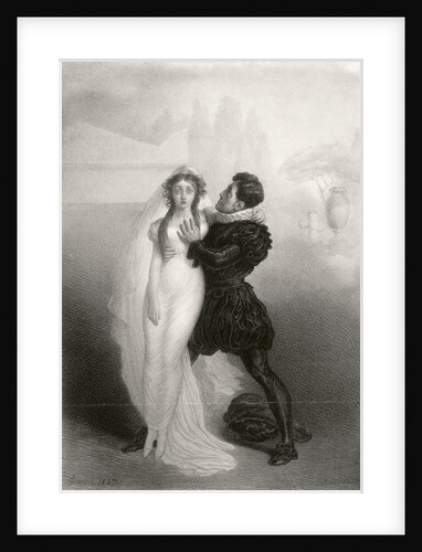Charles Kemble and Harriet Smithson in William Shakespeare's Romeo and Juliet by Unknown