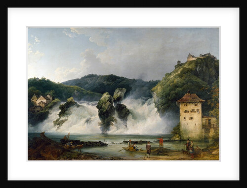 The Falls of the Rhine at Schaffhausen by Philip James de Loutherbourg
