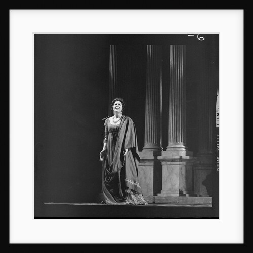 Janet Baker in Mozart's La Clemenza di Tito at The Royal Opera House by Gordon Anthony