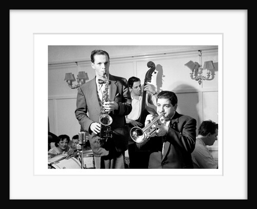 Johnny Dankworth and Leon Calvert at the Studio 51 Club by Harry Hammond