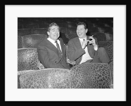 Tony Hancock with Max Bygraves by Harry Hammond