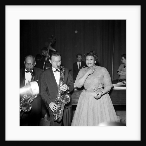 Ella Fitzgerald at the London Palladium by Harry Hammond